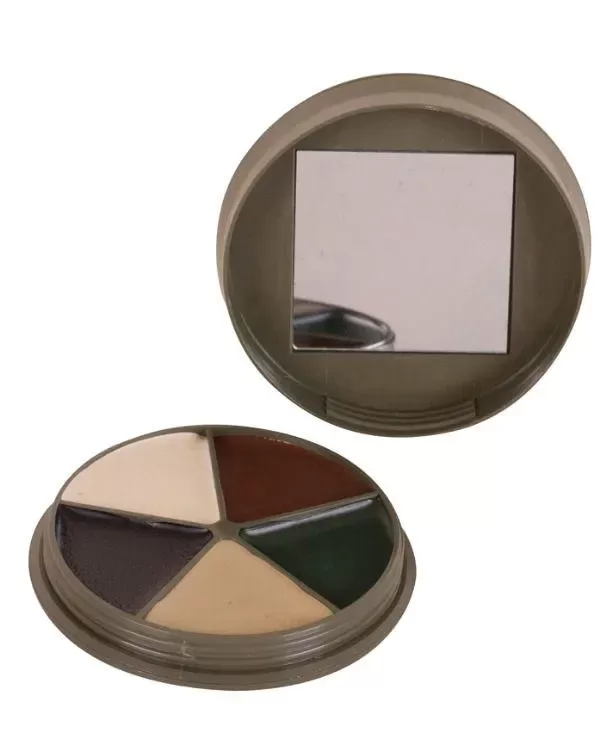 Face Paints, 5 Colors, Mirror, Camouflage Paints, Army Reserve, Face Paint 5 Colour