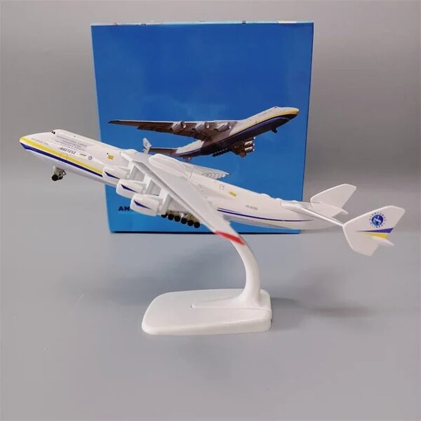 Antonov An-225 Mriya 20cm Aircraft Model Metal Model Airplane Biggest Cargo Design Retro